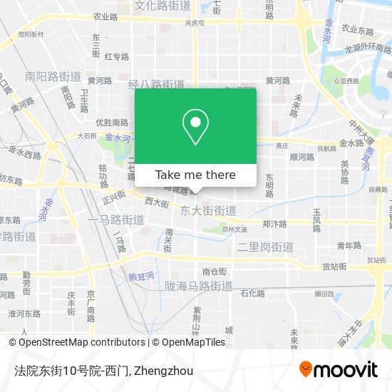 法院东街10号院-西门 map
