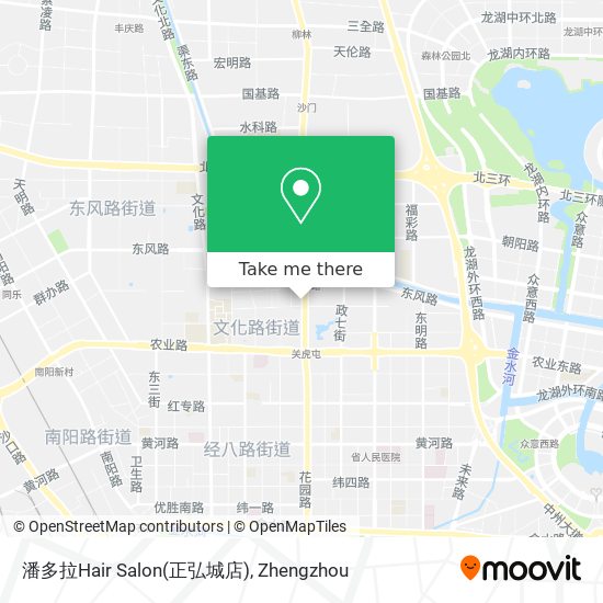 潘多拉Hair Salon(正弘城店) map