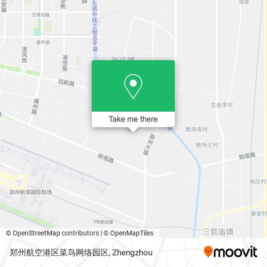 郑州航空港区菜鸟网络园区 map