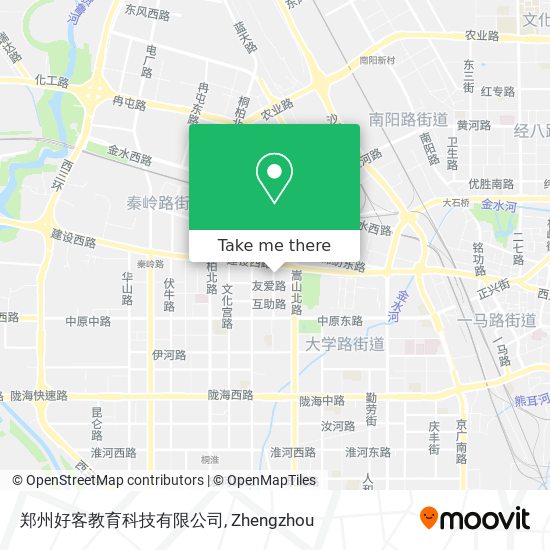 How To Get To 郑州好客教育科技有限公司in 中原区by Metro Or Bus