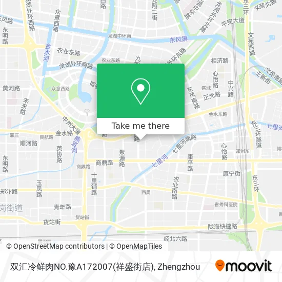 双汇冷鲜肉NO.豫A172007(祥盛街店) map