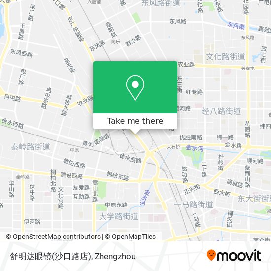 舒明达眼镜(沙口路店) map