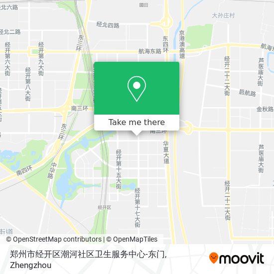 郑州市经开区潮河社区卫生服务中心-东门 map