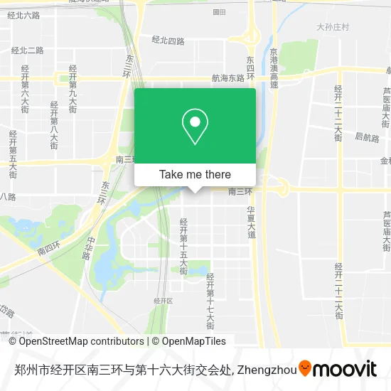 郑州市经开区南三环与第十六大街交会处 map