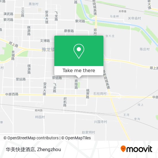 华美快捷酒店 map