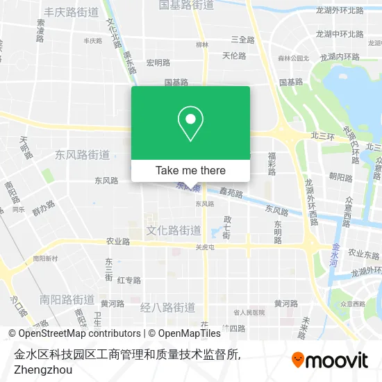 金水区科技园区工商管理和质量技术监督所 map