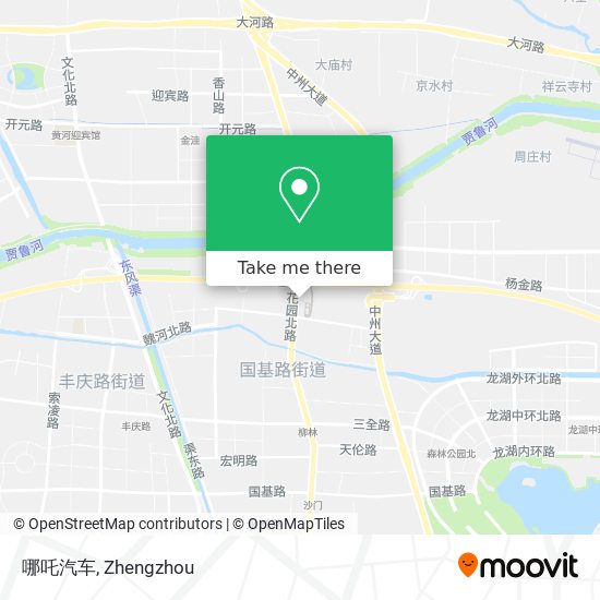 哪吒汽车 map