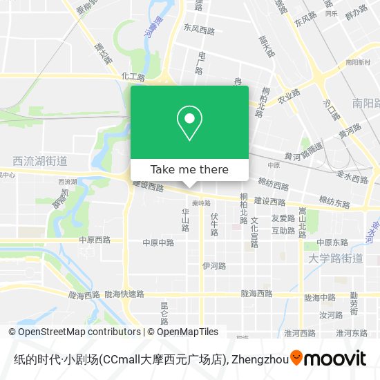 纸的时代·小剧场(CCmall大摩西元广场店) map