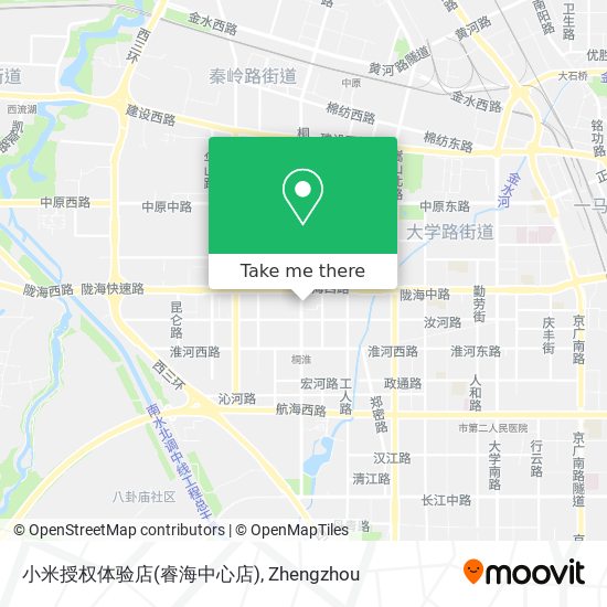 小米授权体验店(睿海中心店) map