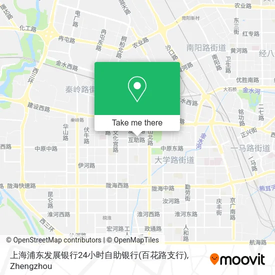 上海浦东发展银行24小时自助银行(百花路支行) map