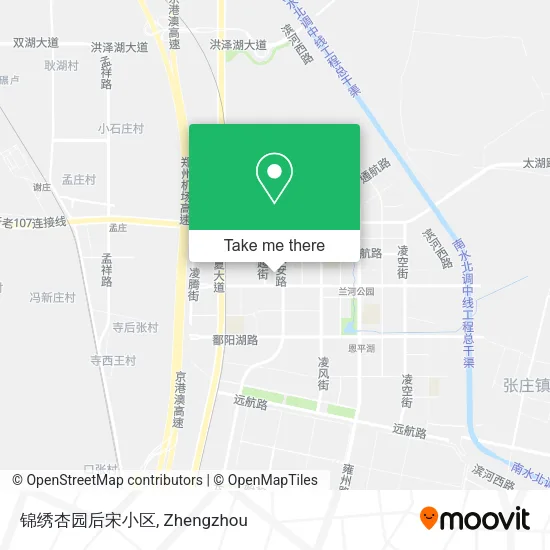 锦绣杏园后宋小区 map