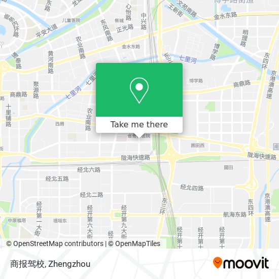 商报驾校 map