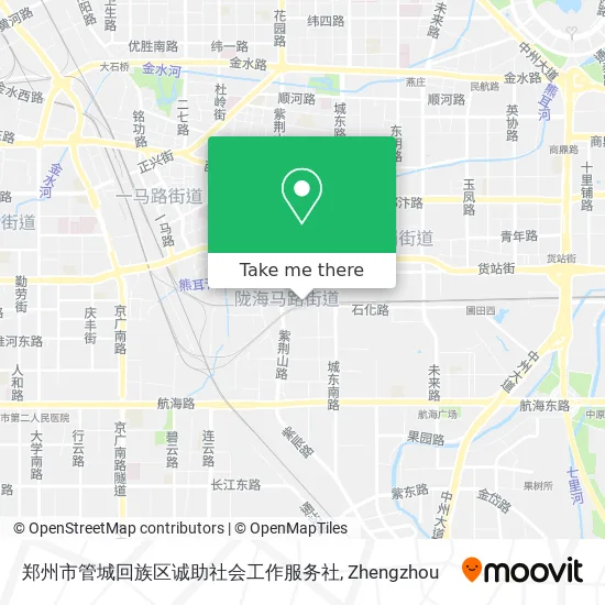 郑州市管城回族区诚助社会工作服务社 map