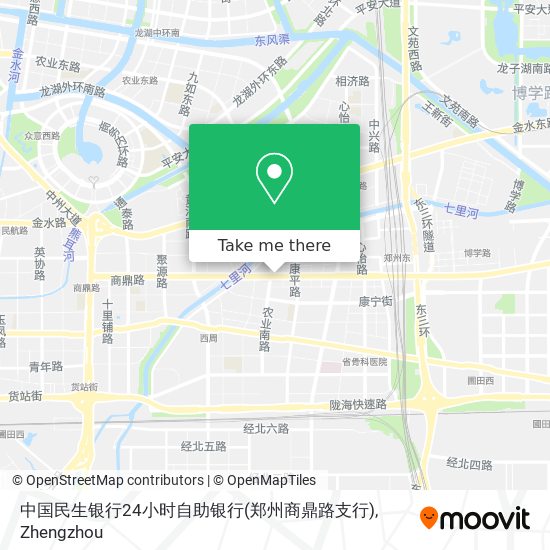 中国民生银行24小时自助银行(郑州商鼎路支行) map