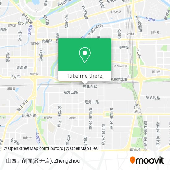 山西刀削面(经开店) map