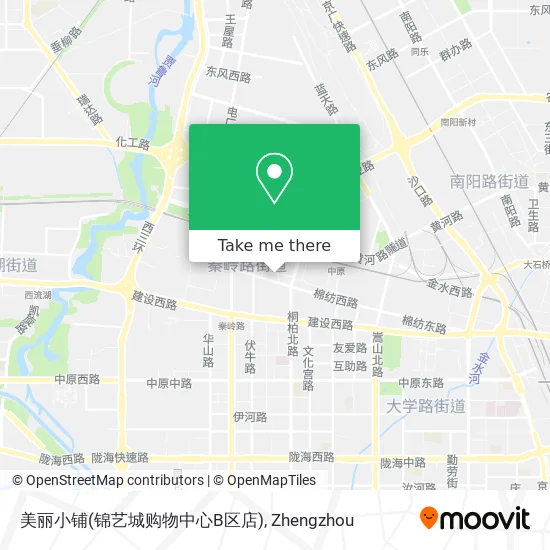 美丽小铺(锦艺城购物中心B区店) map