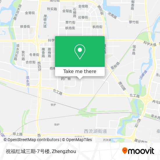 祝福红城三期-7号楼 map