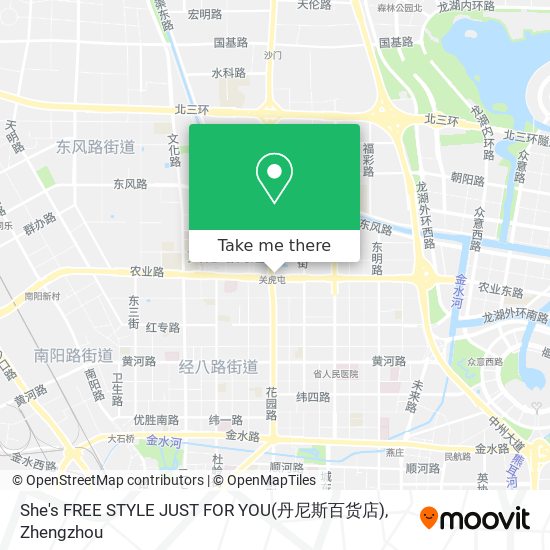 She's FREE STYLE JUST FOR YOU(丹尼斯百货店) map