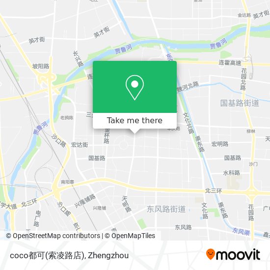 coco都可(索凌路店) map