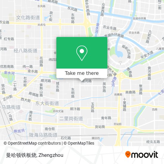 曼哈顿铁板烧 map