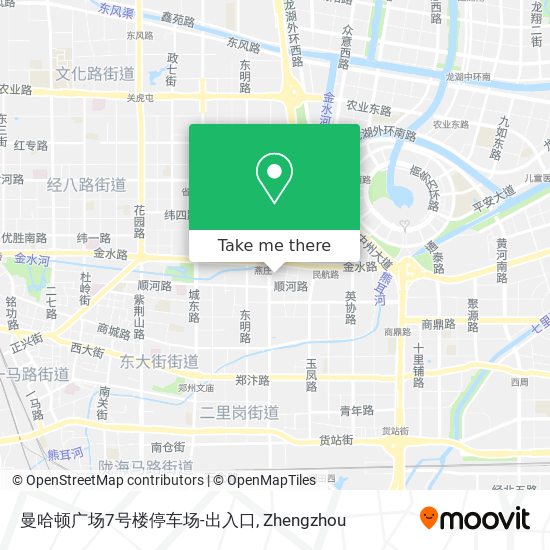 曼哈顿广场7号楼停车场-出入口 map