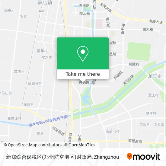 新郑综合保税区(郑州航空港区)财政局 map