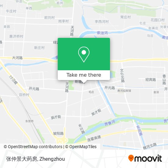 张仲景大药房 map