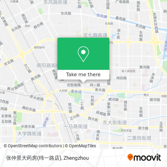 张仲景大药房(纬一路店) map