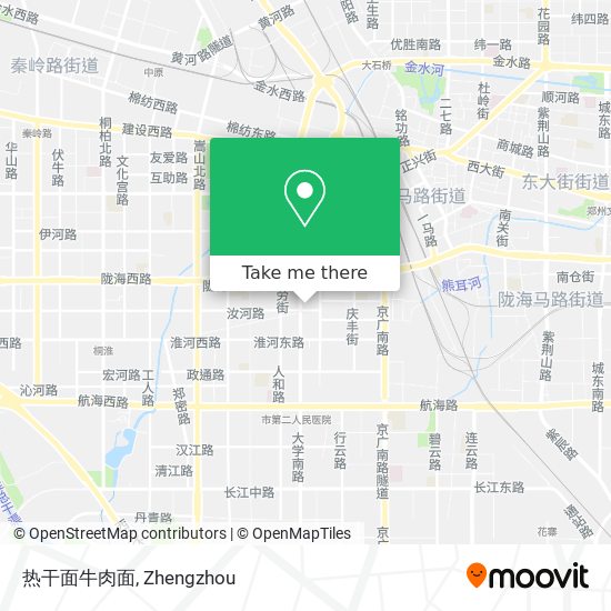 热干面牛肉面 map