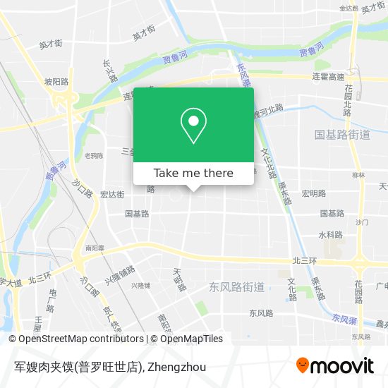 军嫂肉夹馍(普罗旺世店) map