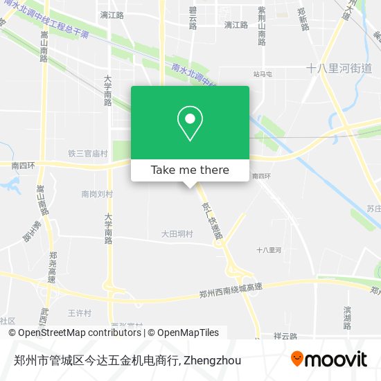 郑州市管城区今达五金机电商行 map