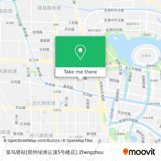 菜鸟驿站(郑州绿洲云顶5号楼店) map