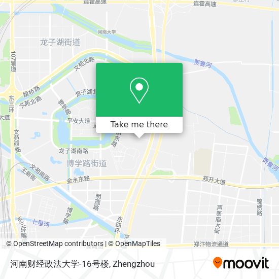 河南财经政法大学-16号楼 map