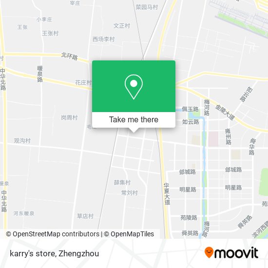 karry's store map