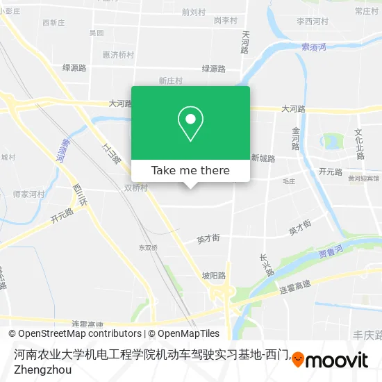 河南农业大学机电工程学院机动车驾驶实习基地-西门 map