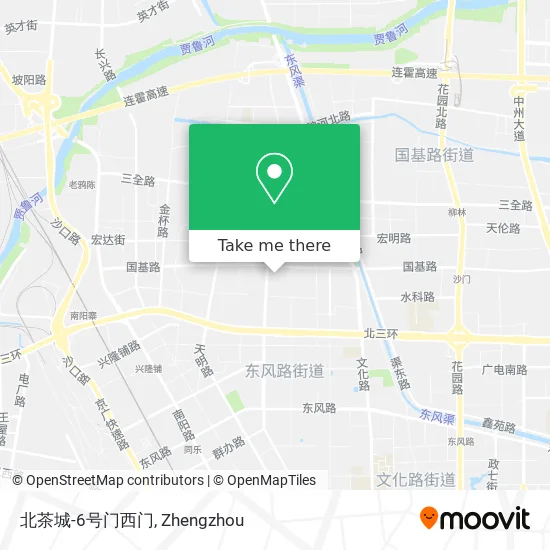 北茶城-6号门西门 map