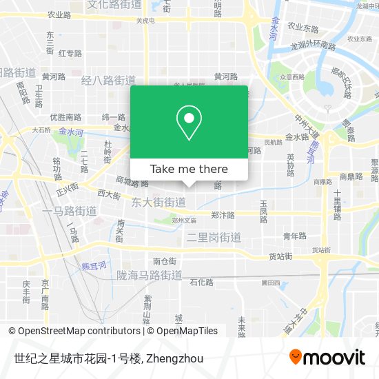 世纪之星城市花园-1号楼 map