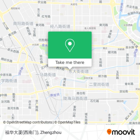 福华大厦(西南门) map