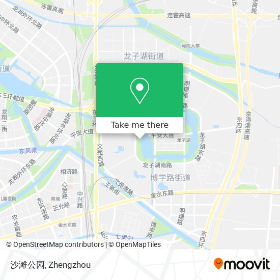 沙滩公园 map