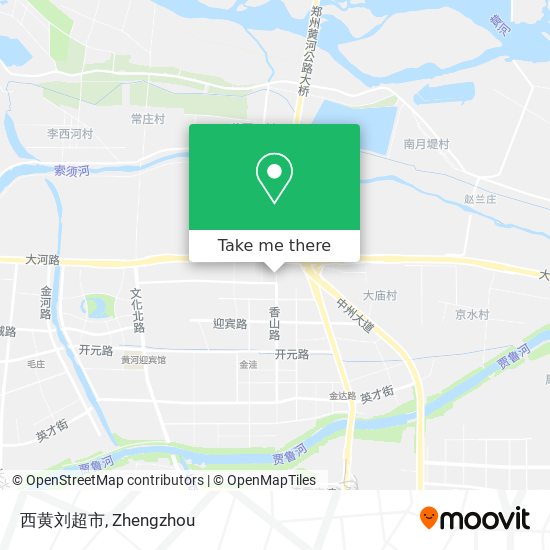 西黄刘超市 map