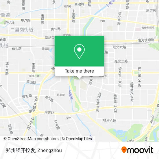 郑州经开投发 map