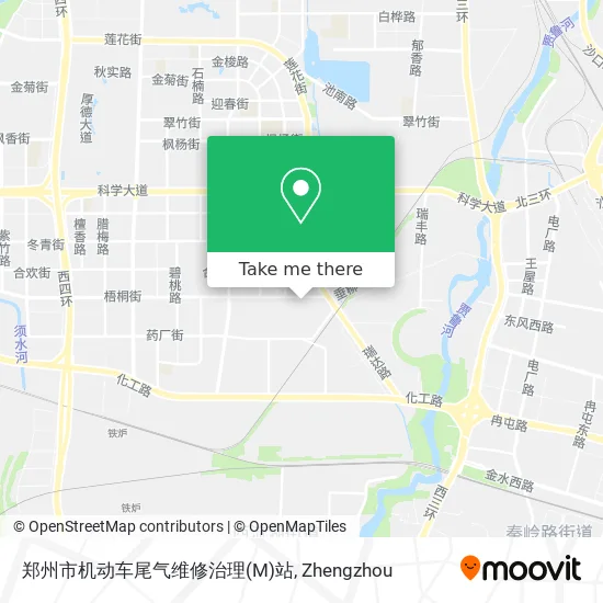 郑州市机动车尾气维修治理(M)站 map