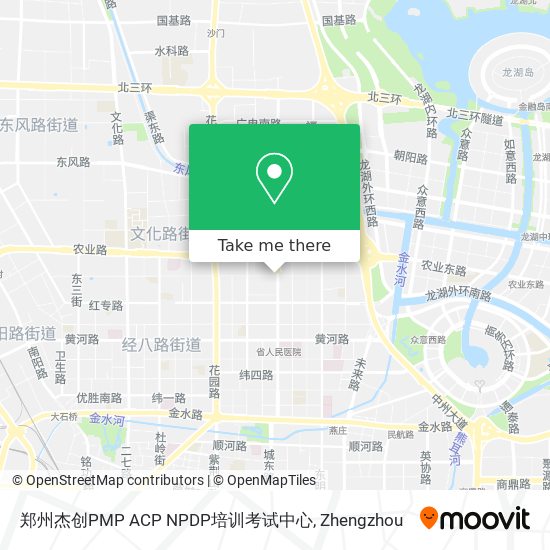 郑州杰创PMP ACP NPDP培训考试中心 map