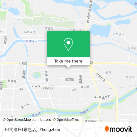 巴蜀渔庄(东赵店) map