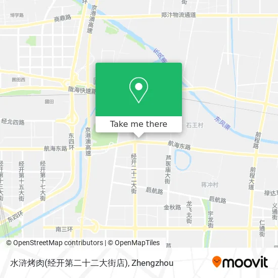 水浒烤肉(经开第二十二大街店) map