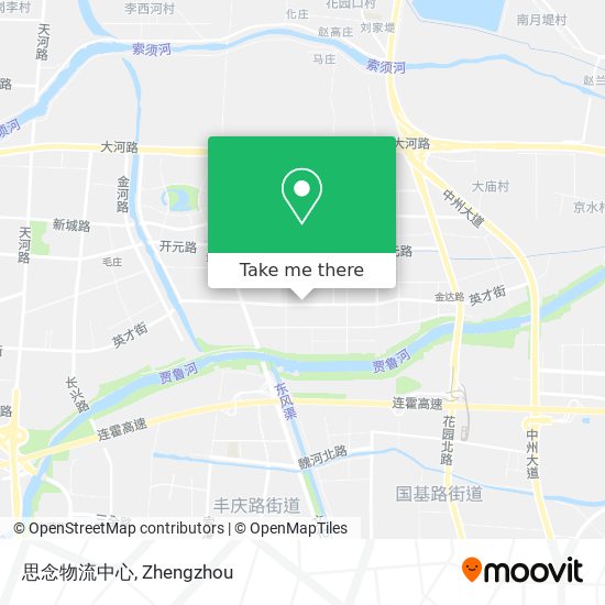 思念物流中心 map