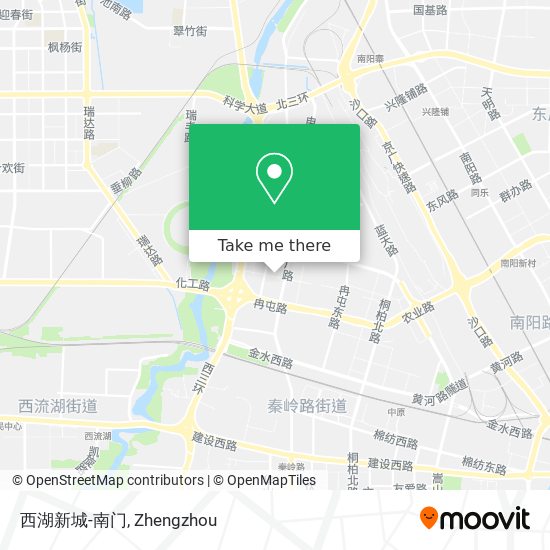 西湖新城-南门 map