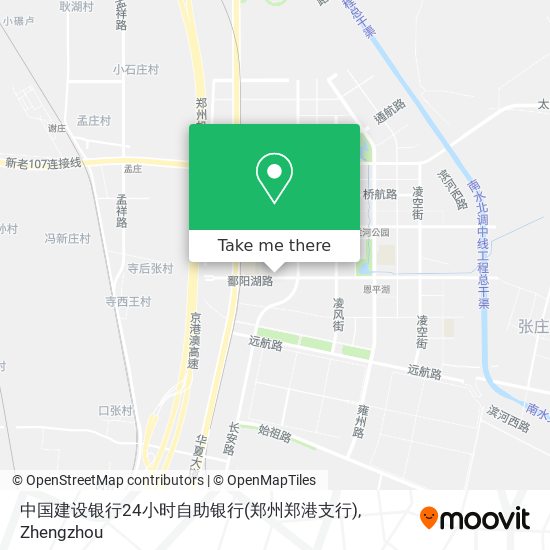中国建设银行24小时自助银行(郑州郑港支行) map