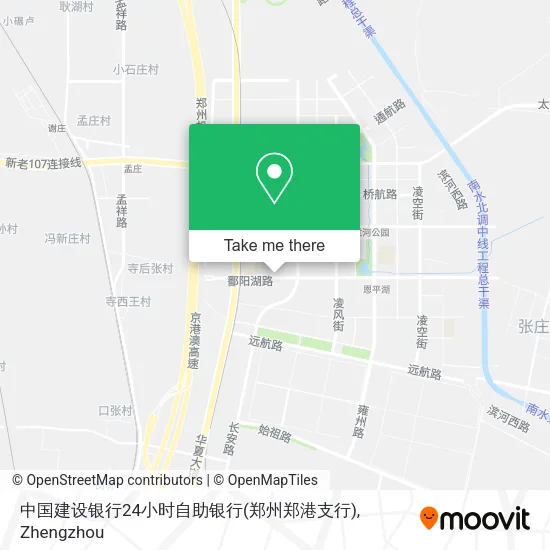 中国建设银行24小时自助银行(郑州郑港支行) map