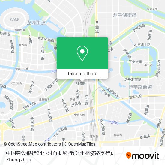 中国建设银行24小时自助银行(郑州相济路支行) map